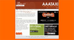 Desktop Screenshot of aaataxisvc.com